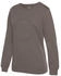 Bench Loungewear Sweatshirt runder Logostickerei taupe