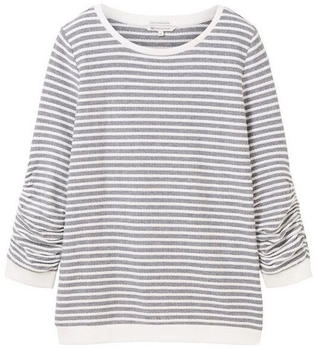 Tom Tailor Denim Sweatshirt Streifenmuster blau weiß