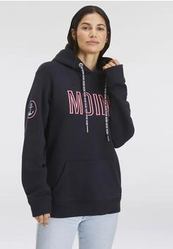 Zwillingsherz Hoodie Limited Edition blau navy Anker-Motiv