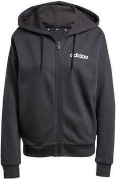 Adidas Sportsweatjacke 'Essentials' schwarz weiß