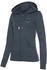 H.I.S Jeans Damen Sweatjacke tanne schwarz weiß