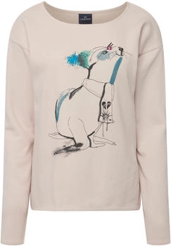 Laurasøn Sweatshirt Robben Print Rundhals Langarm 822757
