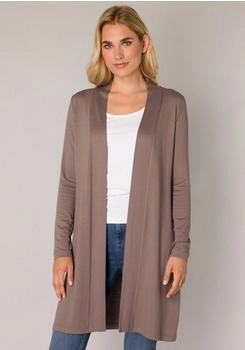 Base Level Strickjacke meliert