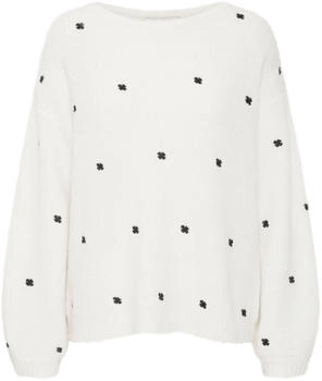 B.Young Pullover 'OTIKI' schwarz weiß