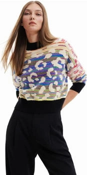 Desigual Pullover blau schwarz SF15020