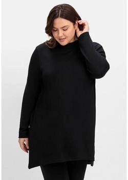 Sheego Sweatshirt Interlock Vokuhila