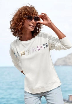 Elbsand Sweatshirt Logostickerei vorne