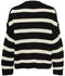 Jacqueline de Yong Justy L S Stripe Pullover knt schwarz