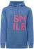 Zwillingsherz Sweatshirt 'Smile'-Aufdruck neonfarben gestickter Smiley