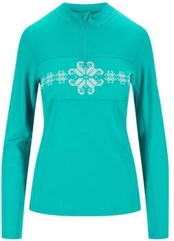 Dale of Norway Baselayer Half Zip Frauen M türkis offwhite
