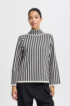B.Young BYOTARI ROLLNECK JUMPER Strickpullover black mix 200453