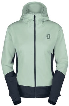 Scott Defined Mid Zip Hoody fresh green dark blue