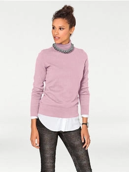 Heine Rollkragen-Pullover rosa 57498928-50