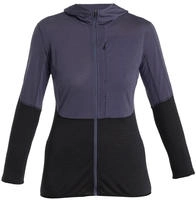 Icebreaker BA56YM-A63-XS, Icebreaker Damen 200 Realfleece Descender Half Zip...