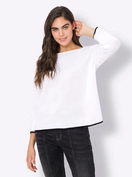 Heine Pullover 'Pullover' weiß
