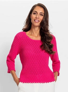 Heine Ajourpullover 'Pullover' pink