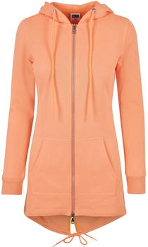 Urban Classics Damen Sweatjacke pfirsich