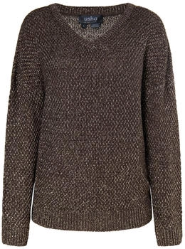 Usha Damen Pullover dunkelbraun
