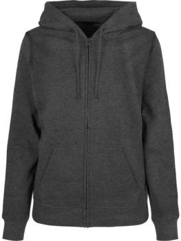 Build Your Brand Zip Hoodie bb009 Baumwollmischung