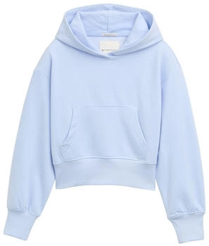 Tom Tailor Cropped Hoodie Sweatshirt pale morning blue (1045209_37144)