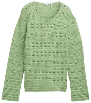 Tom Tailor Strickpullover aus Bio-Baumwolle true green (1045486_37116)