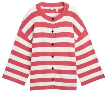 Tom Tailor Cardigan mit Streifenmuster red offwhite block stripe (1045480_37737)