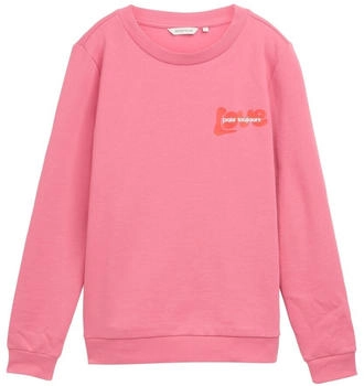 Tom Tailor Loose Fit Sweatshirt mit Print Bright Rose (1048258_15116)