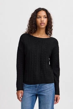 ICHI IHLIYANNA CA2 modische Strickjacke schwarz