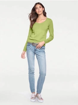 Heine Rundhalspullover 'Rundhals-Pullover' kiwi 66811920