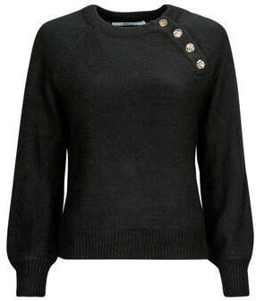 Only Onlemma Life Ls Button Oneck Knt Noos (15302253) black