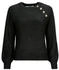 Only Onlemma Life Ls Button Oneck Knt Noos (15302253) black