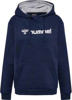 Hummel Hmlmover Cotton Hoodie blau schwarz