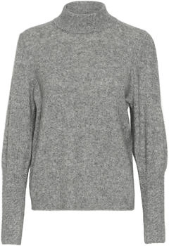 Kaffe Strickpullover KAamelia grau meliert