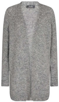 Mos Mosh thora long cardigan alpakagarn grau