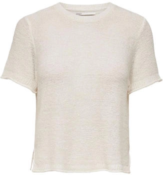 Only Onlsunny S/S Pullover Knt Noos (15254282) pumice stone