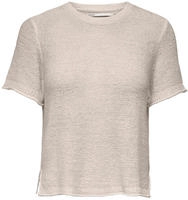 ONLY Kurzarmpullover "ONLSUNNY S/S PULLOVER NOOS KNT" Kunstfaser, regular fit