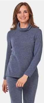 GOLDNER Rollkragenpullover Flauschig weiß
