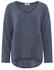 Zwillingsherz Sweatshirt 'Positive Mind' blau marine
