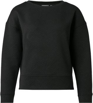 Comma Sweatshirt schwarz (2158187.9999)