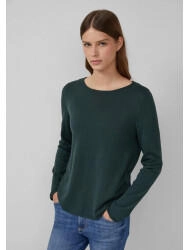 s.Oliver Weicher Feinstrickpullover mit Rollkanten Blau 2168768.6933.