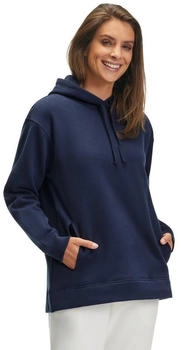 Falke Hoodie reine Baumwolle space blue 6116