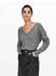 Jacqueline de Yong Strickpullover Elanora Plain ohne Details