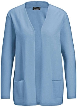 GOLDNER Damen Strickjacke blau 25220032