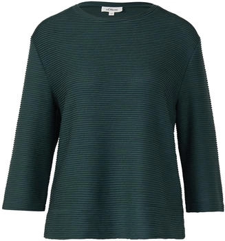 s.Oliver Leichtes Sweatshirt mit Struktur Blau 2169343.6933.