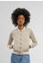 Urban Classics Damen Sweatjacke beige weiß