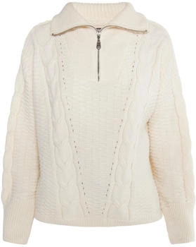 DreiMaster Pullover 'Incus' wollweiß