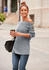 Lascana Pullover graumeliert 5040003