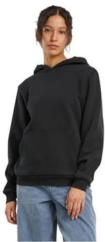 Build Your Brand Fluffy Hoody Kapuzenpullover schwarz