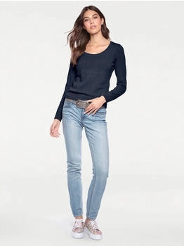 Heine Rundhalspullover 'Rundhals-Pullover' marine 99036634-38