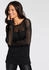 Melrose by Baur Ajourpullover schwarz Feinstrick 74044165-3